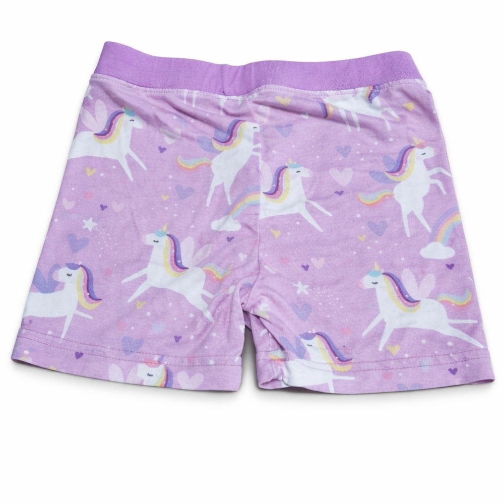 Little Sleepies Unicorn Bamboo Pajama Shorts 18-24M Toddler